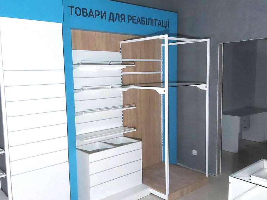 МЕБЛІ ДЛЯ АПТЕК